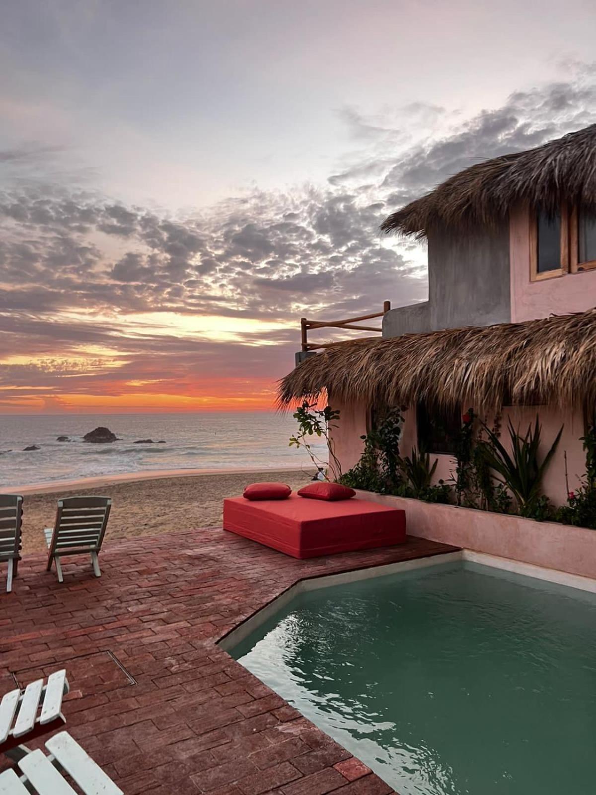 Sebastian De Los Milagros Zipolite Esterno foto
